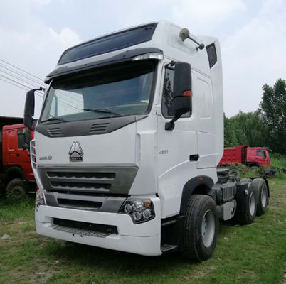 New/Second hand Sinotruck Howo Tractor Trucks white color 2014 375HP WD615.96E EURO III HW19710